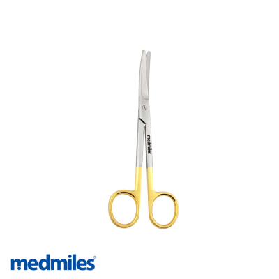 Nożyczki chirurgiczne Mayo zagięte TC 17 cm